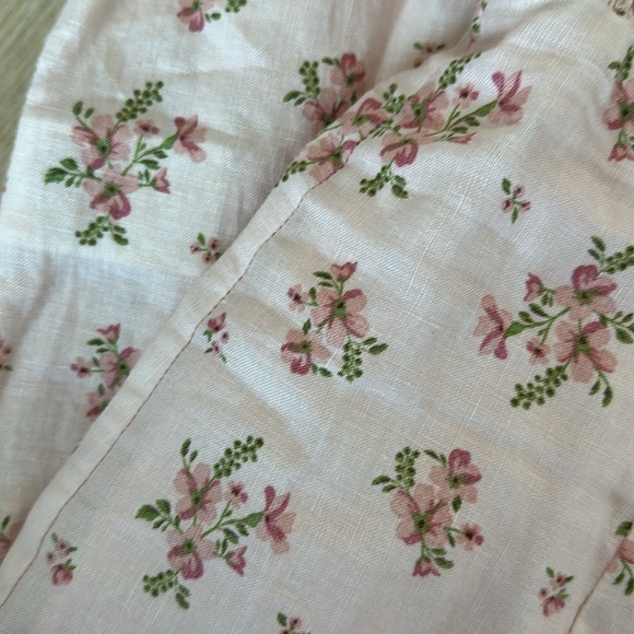 & other stories linen floral dress - Picture 6 of 8